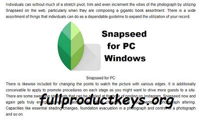 Snapseed for PC
